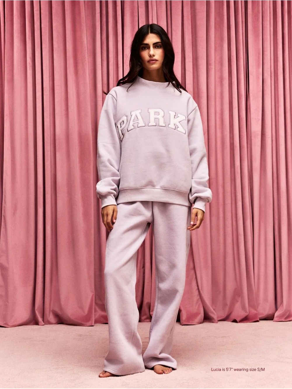 Parke Lavender Valentines Sweat Set
